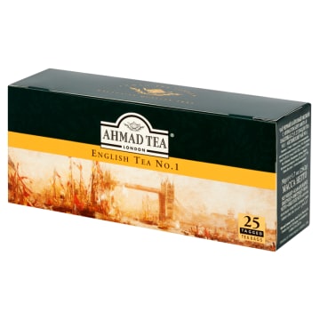 AHMAD TEA Herbata czarna English Tea No.1 25 torebek z zawieszką