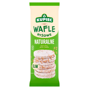 KUPIEC Wafle ryżowe tradycyjne Slim