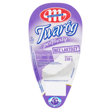 Twaróg bez laktozy półtłusty