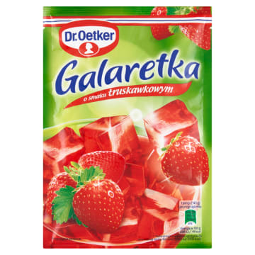 DR. OETKER Galaretka o smaku truskawkowym