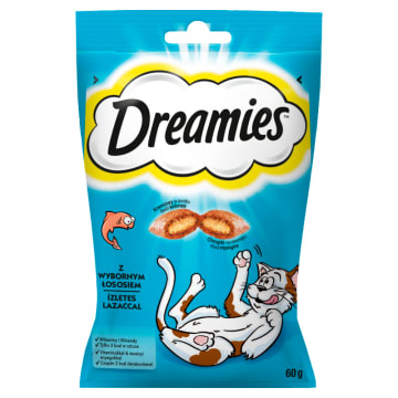 DREAMIES Przysmaki dla Kotów z Wybornym Łososiem