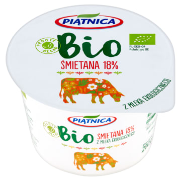 Śmietana 18% BIO