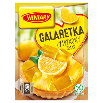 WINIARY Galaretka o smaku cytrynowym bezglutenowe