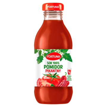 FORTUNA Sok pomidorowy Tabasco 100%