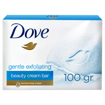 DOVE Mydło kremowe z peelingiem w kostce