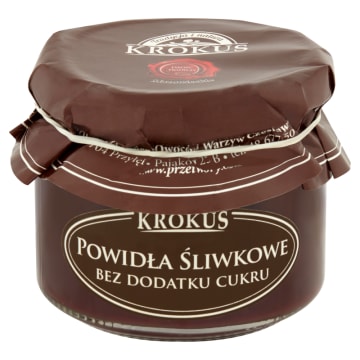 KROKUS Powidła śliwkowe bez cukru