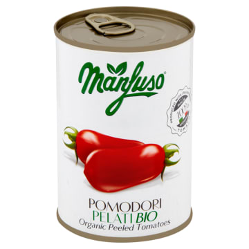MANFUSO Pomidory pelati bez skórki BIO