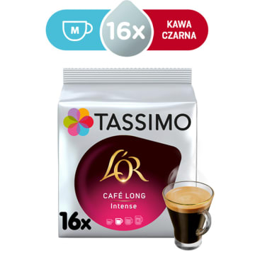 TASSIMO L'OR Café Long Intense Kawa w kapsułkach (16 kapsułek)