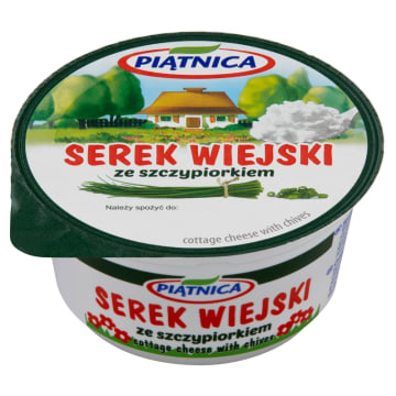 Serek wiejski ze szczypiorkiem