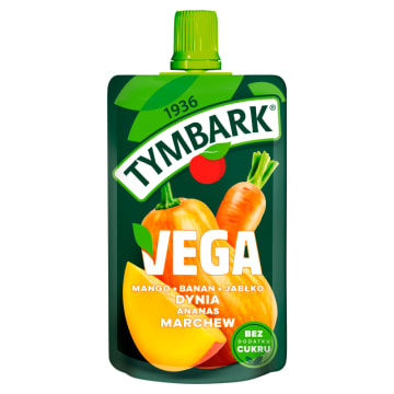 TYMBARK Mus mango banan ananas dynia marchew jabłko
