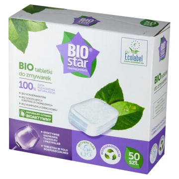 BIOSTAR Tabletki do zmywarek 50 szt.