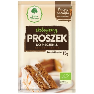 DARY NATURY Proszek do pieczenia BIO