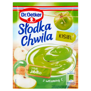 DR. OETKER Słodka Chwila Kisiel o smaku jabłkowym