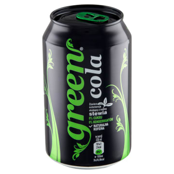 GREEN COLA Napój zielona cola