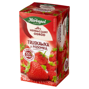 HERBACIANY OGRÓD Poziomka z Truskawką 20 torebek ex.