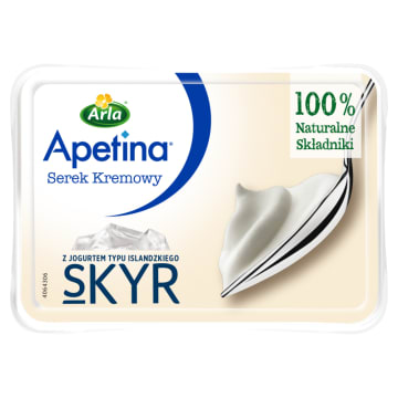 Serek kremowy z jogurtem typu islandzkiego Skyr