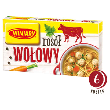 WINIARY Rosół wołowy (6 kostek)