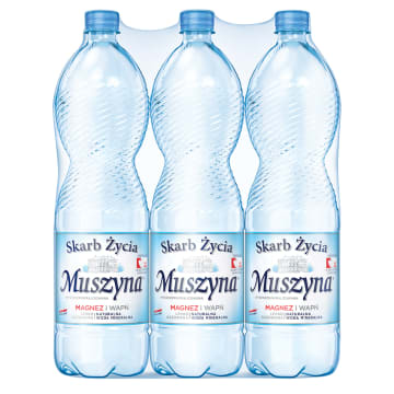 Naturalna woda mineralna wysokozmineralizowana lekko gazowana