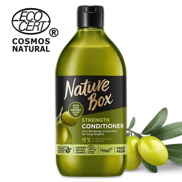 NATURE BOX Odżywka do Włosów Wzmacniająca z Olejem z Oliwki