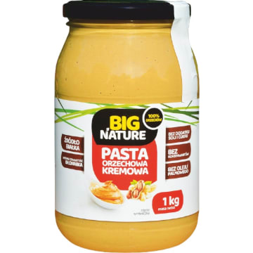 BIG NATURE Pasta orzechowa Kremowa