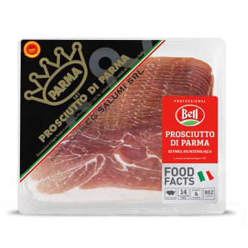 Szynka dojrzewająca prosciutto di Parma DOP