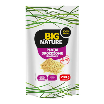 BIG NATURE Płatki drożdżowe nieaktywne