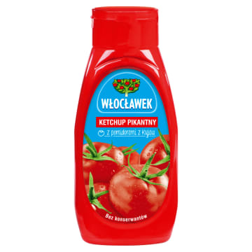 WŁOCŁAWEK Ketchup pikantny (z pomidorami z Kujaw)