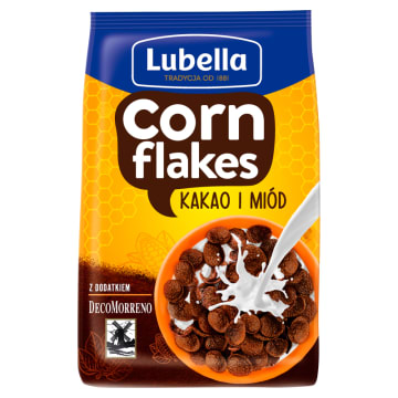 LUBELLA Corn Flakes Płatki kukurydziane Kakao i Miód