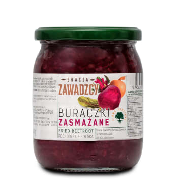 Buraczki zasmażane