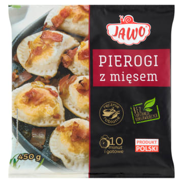 Pierogi domowe z mięsem mrożone