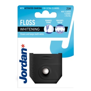 JORDAN WHITENING Nić dentystyczna 25m