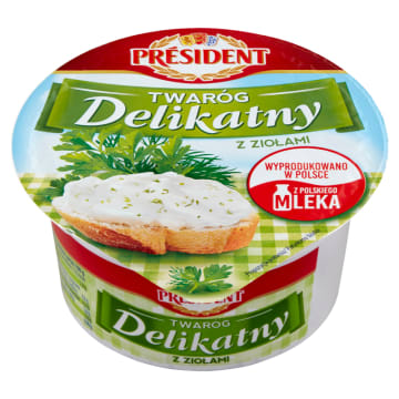 Twaróg delikatny ziołowy