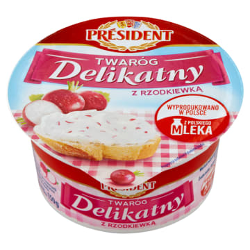 Twaróg delikatny z rzodkiewką
