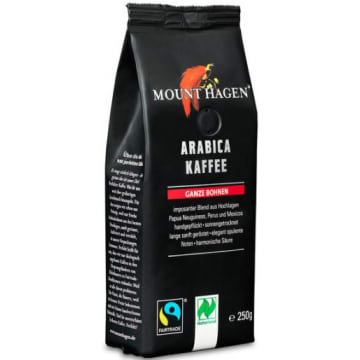 MOUNT HAGEN Kawa ziarnista Arabica BIO