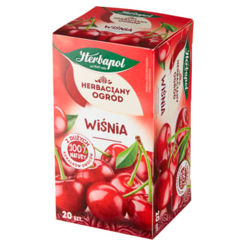 HERBACIANY OGRÓD Herbata owocowo-ziołowa wiśnia 20 torebek ex.