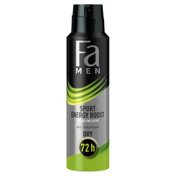 Sport Energy Boost 72h antyperspirant w sprayu o pobudzającym zapachu imbiru i cytryny