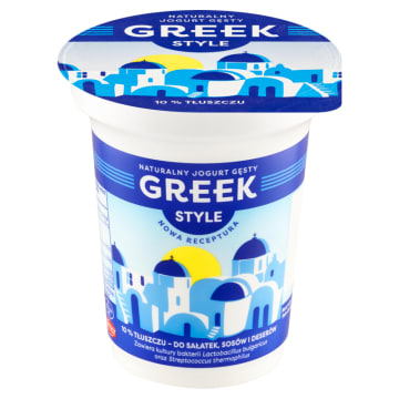 Jogurt naturalny typu greckiego (tł. 10%)