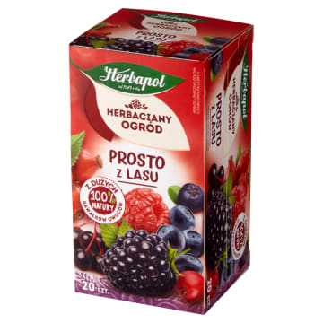 HERBACIANY OGRÓD Herbata owocowo-ziołowa Prosto z Lasu 20 torebek ex.