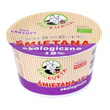 Śmietana bez laktozy 18% BIO