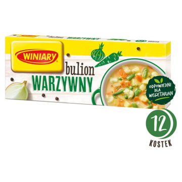 WINIARY Bulion warzywny (12 kostek)