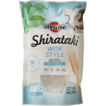 Makaron Shirataki do woka (z mąki konjac) bezglutenowy