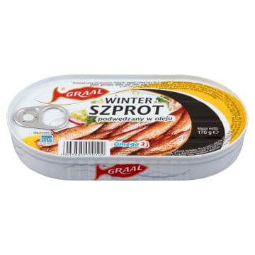 GRAAL Winter Szprot podwędzany w oleju