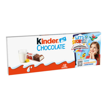 KINDER Chocolate Batoniki z mlecznej czekolady z nadzieniem mlecznym