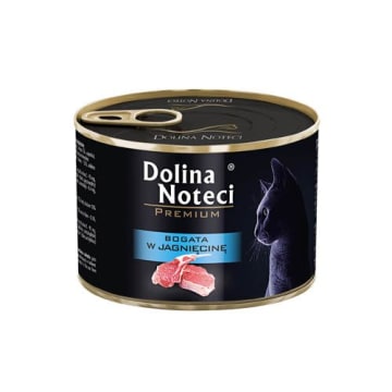 DOLINA NOTECI Mokra karma dla kota bogata w jagnięcinę