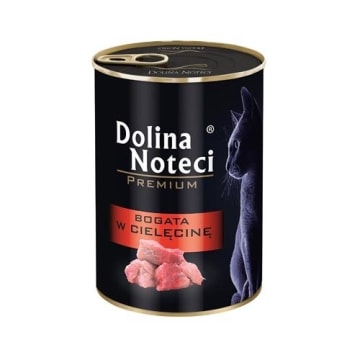 DOLINA NOTECI Mokra karma dla kota bogata w cielęcinę