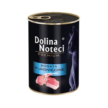 DOLINA NOTECI Mokra karma dla kota bogata w jagnięcinę