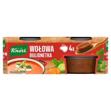 KNORR Bulionetka wołowa (4x28g)