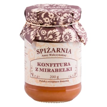 SPIŻARNIA ANNY WALCZYŃSKIEJ Konfitura z mirabelki