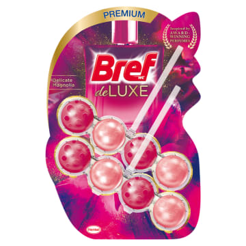 BREF DeLuxe Zawieszka do WC - Delikatna Magnolia 2x50g