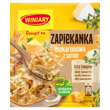 WINIARY Pomysł na... Zapiekankę serową
